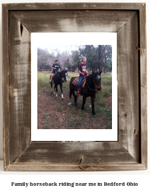 family horseback riding near me in Bedford, Ohio